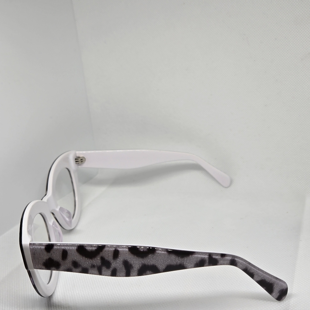 Leopard Print Cat-Eye Glasses - Picture 8 of 11